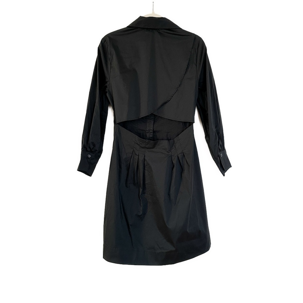 Veronica Beard Polina Button Front Pleated Shirt Dress Size 2 NWT - Picture 7 of 7